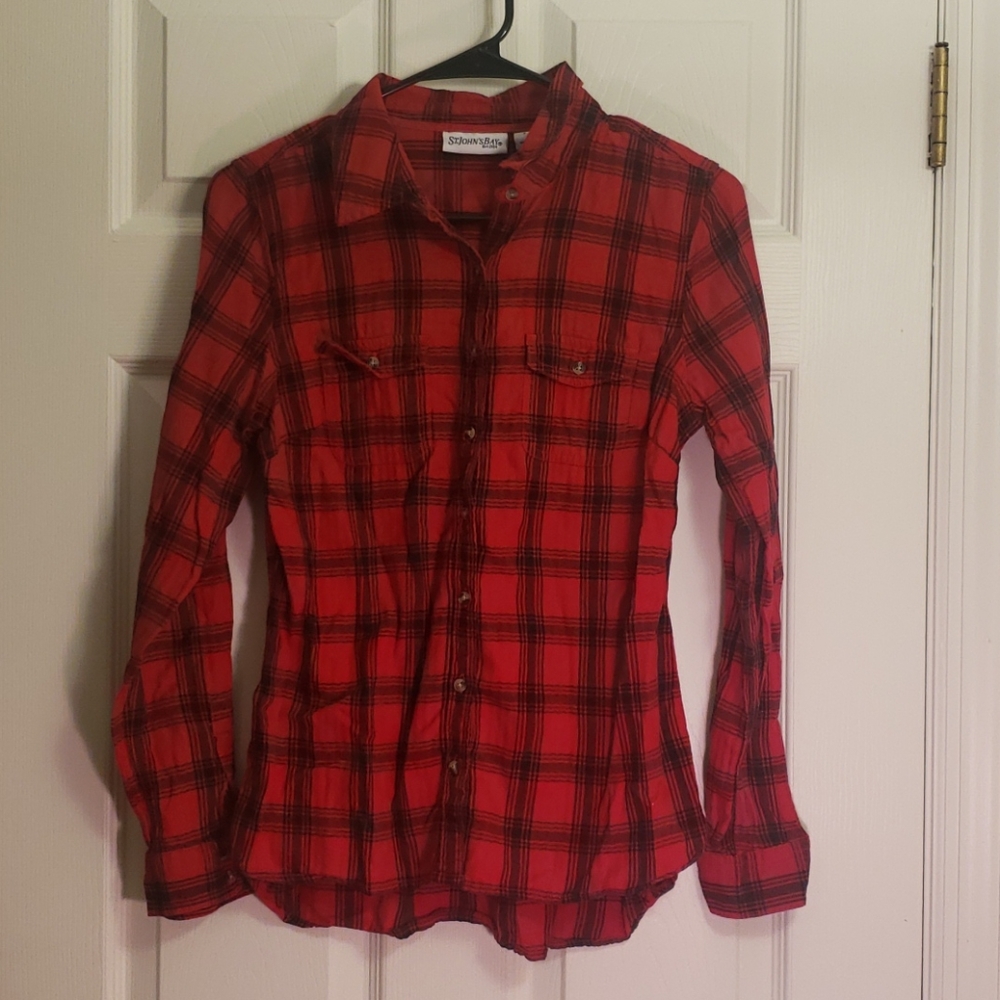 St. John's Bay flannel shirt